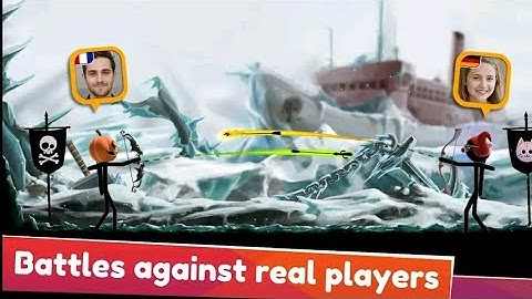 Stickman Archer Online - Gameplay Walkthrough Part 1 Tutorial New Mobile Game (Android, iOS)