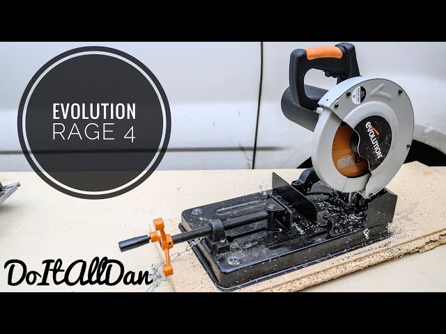 Evolution Power Tools RAGE4 7-1/4-Inch TCT Multipurpose Cutting Chop Saw -  Circular Saw Blades 