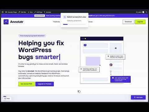 Annotatr: Streamline WordPress Project Management & Bug Reporting