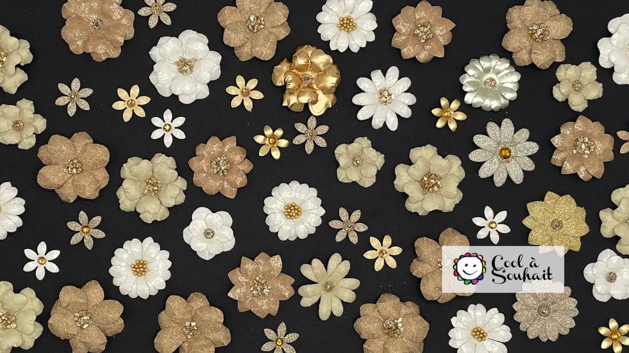 Fleurs miniatures – perforatrices et matrices de découpe : 3 cartes faciles à fabriquer | No 2