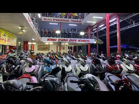 Video Báo giá 1000 xe máy mới nhập khẩu ở Bến Cát Bình Dương... - youtube