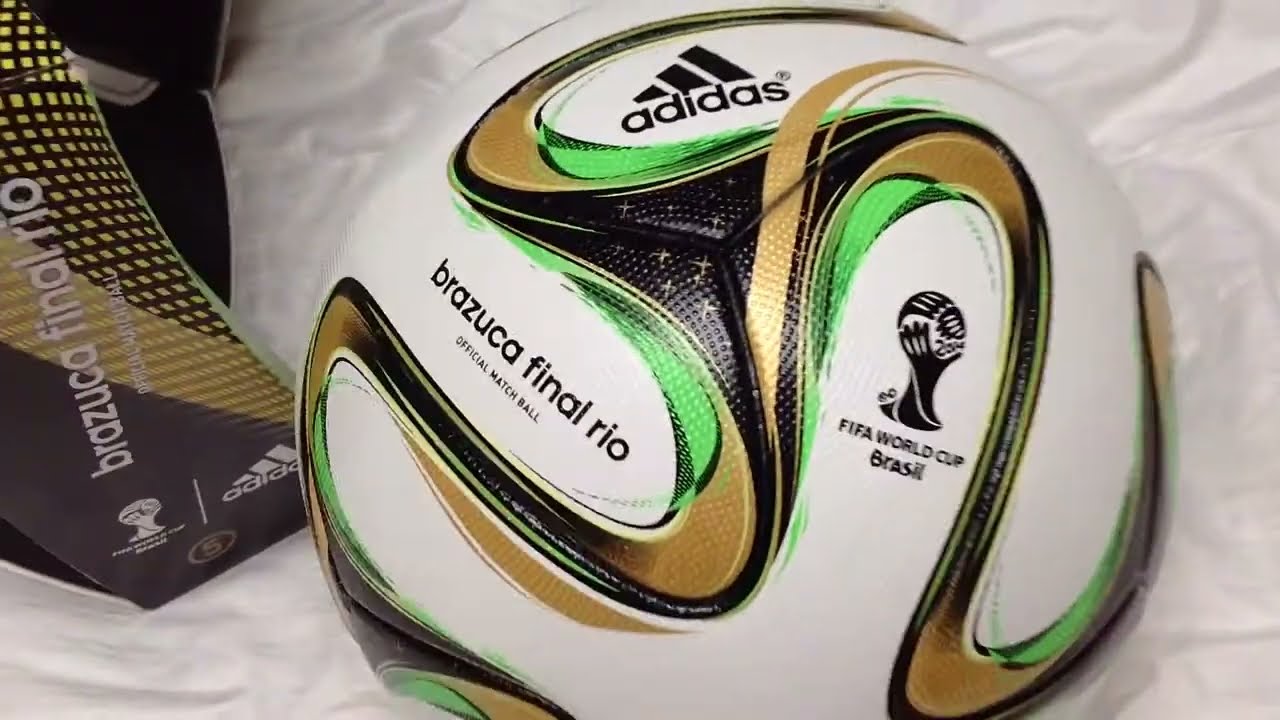 Unboxing Adidas Brazuca Final Rio Official Match Ball of 2014 FIFA World  Cup, Balon Oficial 