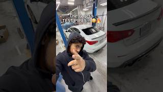 The Q Gets Test Pipes