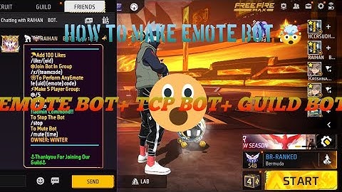 HOW TO MAKE EMOTE BOT ✅🤯😱 #freefire #garenafreefire 