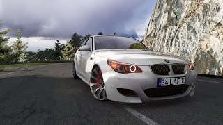 Cengiz Kurtoğlu - Gece Olunca I Assetto Corsa I BMW M5 E60 ile Drift(4K)