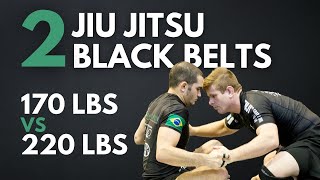 BJJ Black Belt (170 lbs) vs BJJ Black Belt (220 lbs) | Advanced No-Gi Absolute [FINALS]