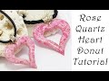 Polymer Clay Project: Rose Quartz Heart Donut Tutorial