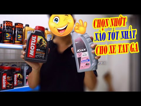 Chọn nhớt nào tốt nhất cho xe tay ga / ALPINE nhớt tốt nhất hiện nay dành cho xe ga