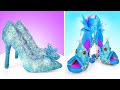 DIY Shoes for Real Princesses || Cinderella's And Mermaid Shoes
