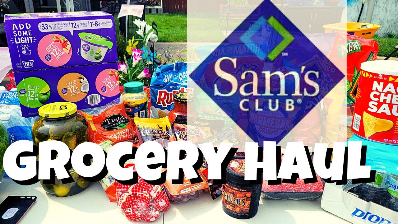 Sam's Club Grocery Haul with Prices || July 25, 2021 - YouTube