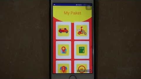 DEMO APLIKASI "PAKET" FROM ANDROID STUDIO