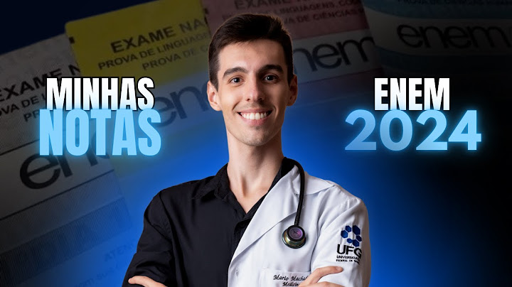 MINHAS NOTAS NO ENEM 2024!