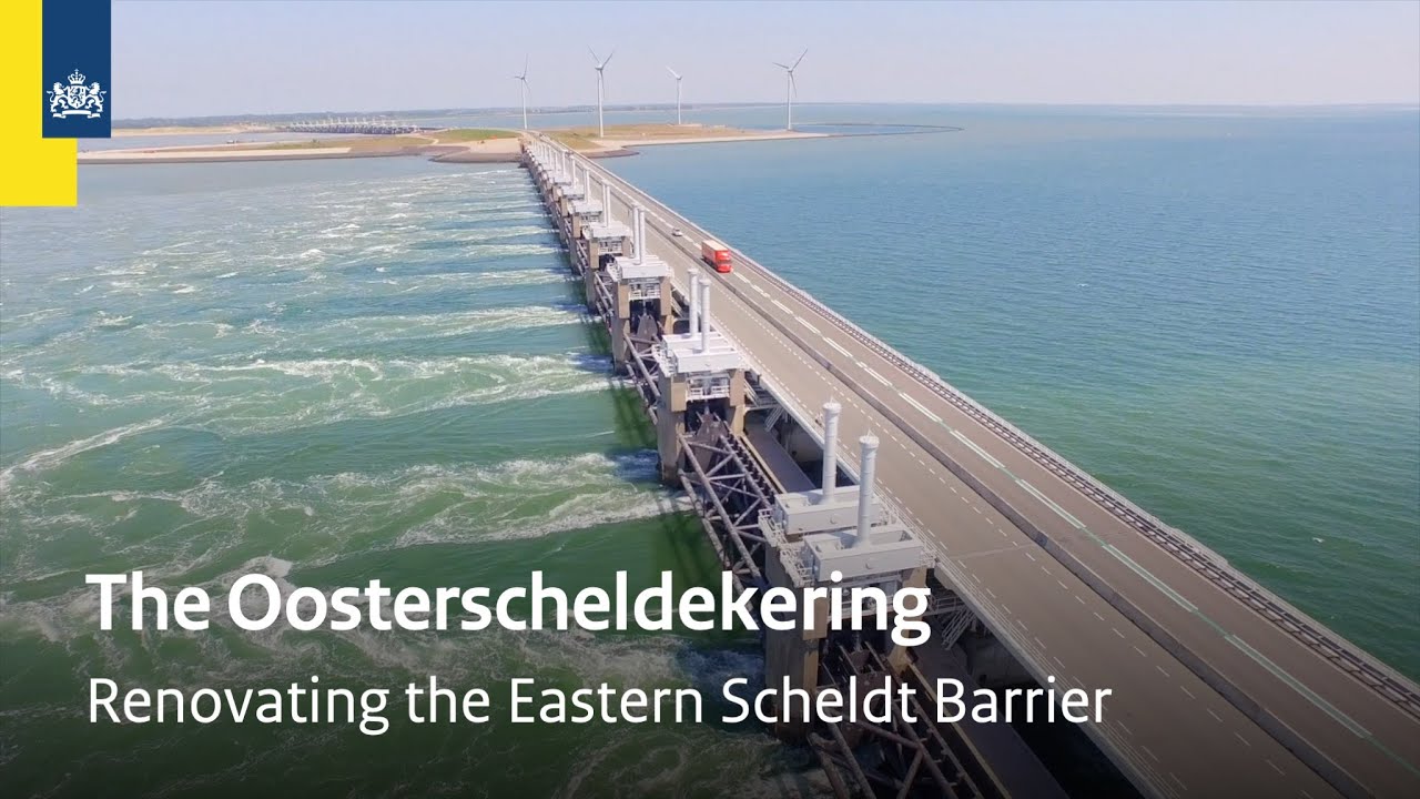 The Oosterscheldekering: the largest Delta Works of The Netherlands