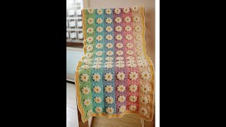 Crochet Patterns| free |crochet baby Blanket| 3753