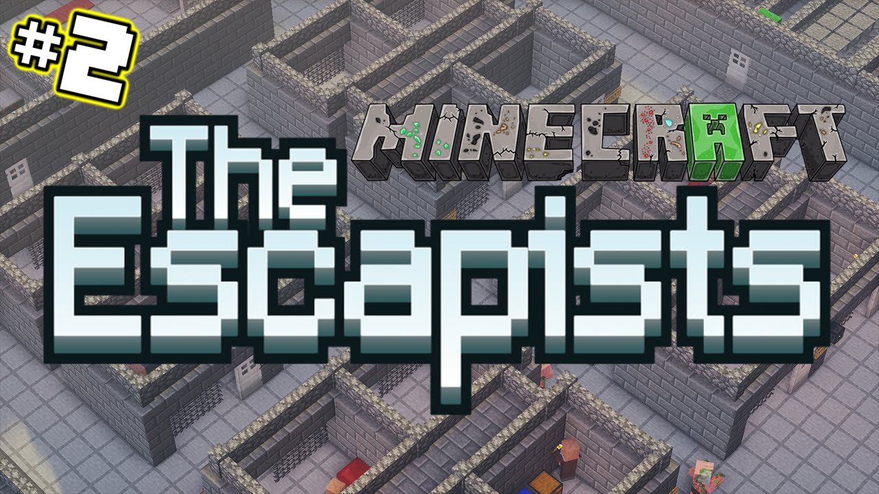 Cùng chơi Minecraft The Escapists Map - Tập 2: VƯỢT NGỤC CÙNG BURON (w ...