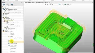 ZW3D CAM 3X - Rough Offset 2D