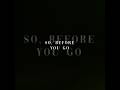 so before you go | aesthetic lyrics | #shorts #lyrics #aesthetic