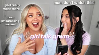 GIRL TALK GRWM: relationship advice, most embarrassing stories, seggs talk &amp; #tmi with @AmandaDevon