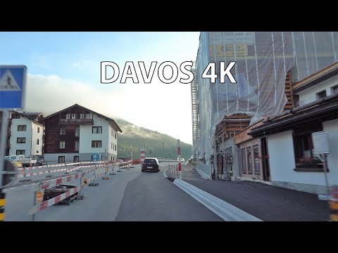 Billionaire Resort - Davos 4K - Morning Drive