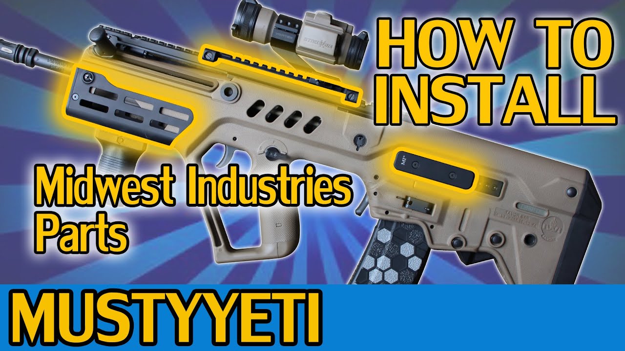 Midwest Industries Parts (Ejection Port Cover, Ris