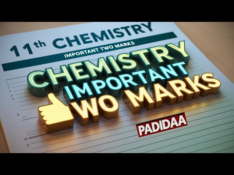 🧪 11th Chemistry