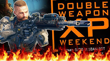Black Ops 3 - DOUBLE WEAPON XP! | Prestige Weapons Fast This Weekend | Unlock Kill Counter & More!