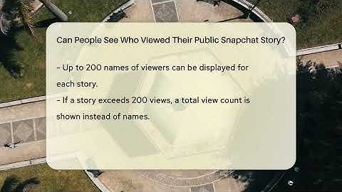 Can People See Who Viewed Their Public Snapchat Story? - Everyday-Networking