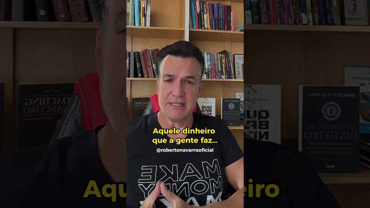 NINGUÉM ENRIQUECE INVESTINDO! | Roberto Navarro