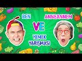 BEN ve NİNEM || Mutfakta Nesiller Çatışıyor! En İyi Kim Yemek Yapıp Ödülü Kazanıyor? 123 GO! FOOD