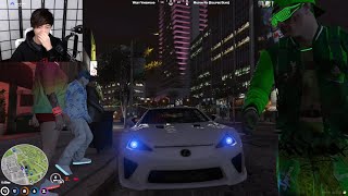 Full Sykkuno get his new LFA car and Flex on April Update