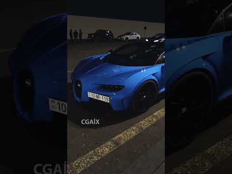 Prius Bugatti'nin Güzgüsünü apardı | Qəza #bugatti #crash #animation  #automobile  #car