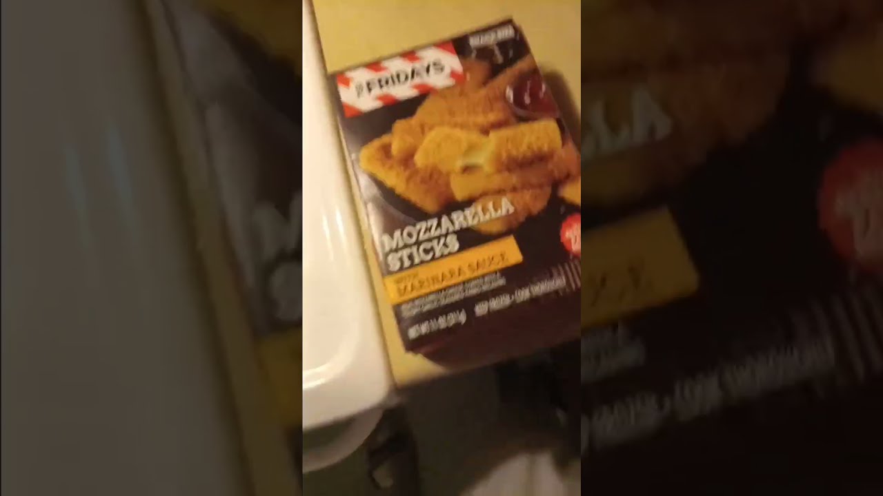 TGI Friday's Mozzarella Sticks #snackfood #frozenfood #fyp #tgifridays