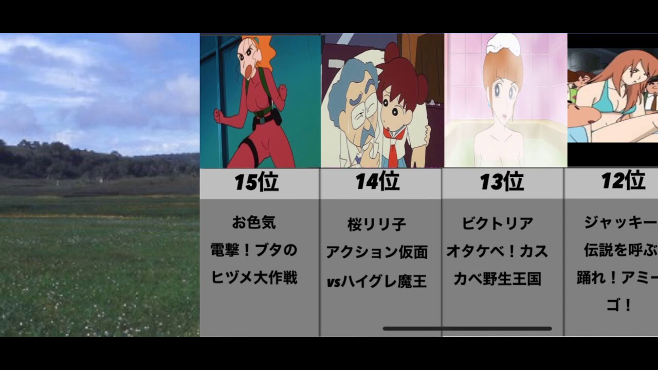 クレヨンしんちゃん映画かわいい ヒロインランキング Youtube クレヨンしんちゃん映画かわいい ヒロインランキング Youtube