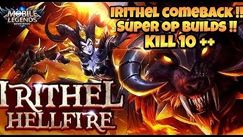 Irithel MOBILE LEGENDS -  Best Build