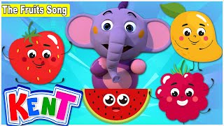 The Fruits Song   More Nursery Rhymes  & Kids Songs by Kent The Elephant