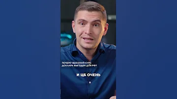 Почему высокий доллар выгоден для РФ? #shorts