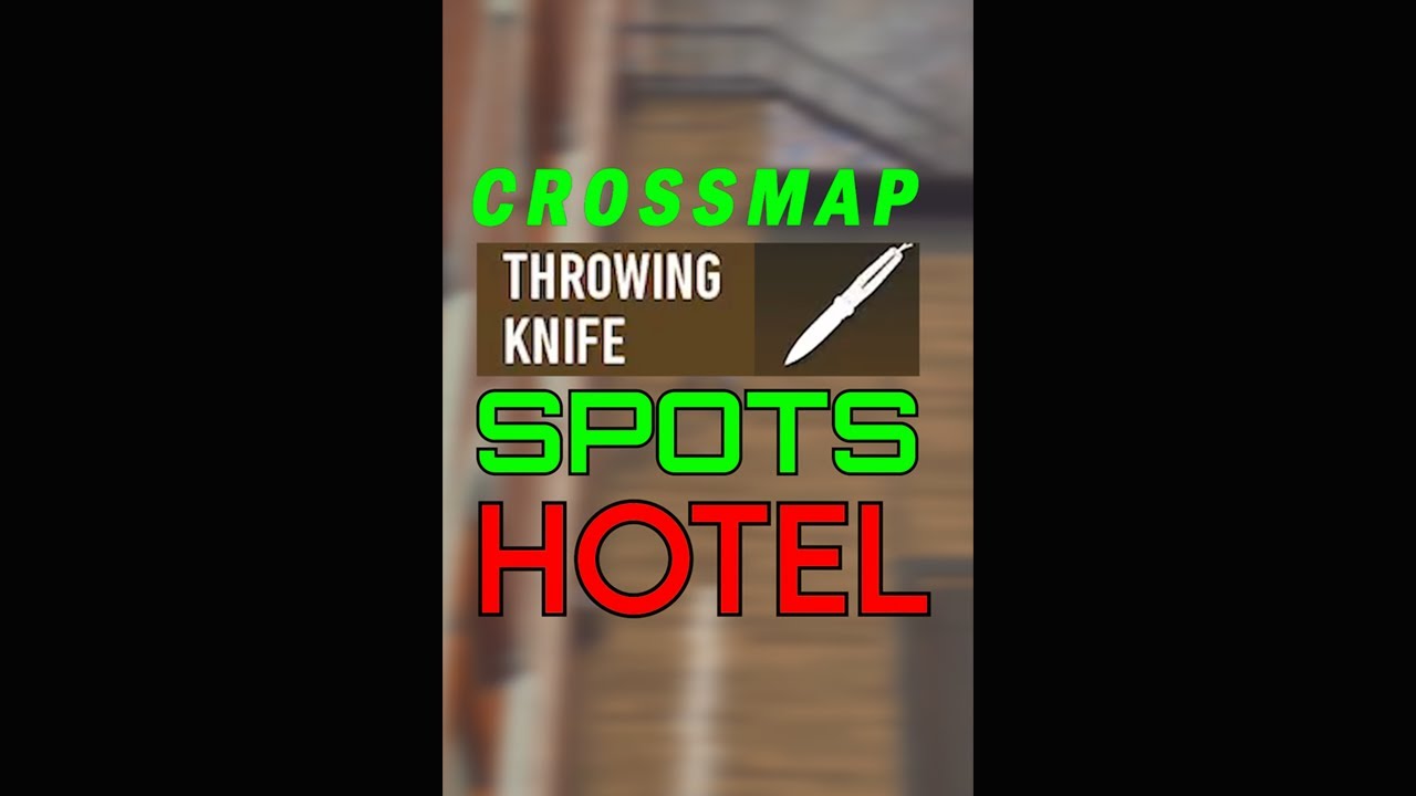 Crossmap THROWING KNIFE Spots Breenbergh Hotel - MW2