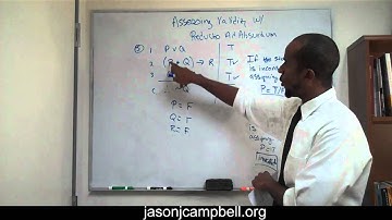6.  Logic Lecture: Using Reductio Ad Absurdum to Test Validity