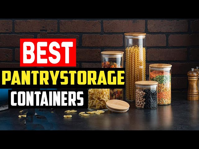 13 Best Kitchen Canisters and Dry Food Storage 2023