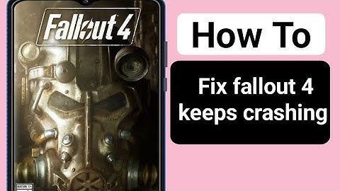 How To Fix fallout 4 keeps crashing on startup on PS4 | PS5 | fallout 4 not working on PS4 PS5 2024