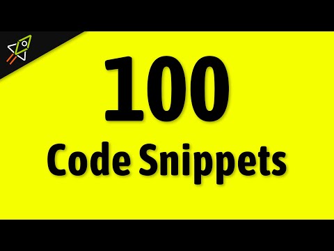 100 Code Snippets für JavaScript