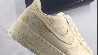 Air force 1 low satin floral pale ivory Clearance