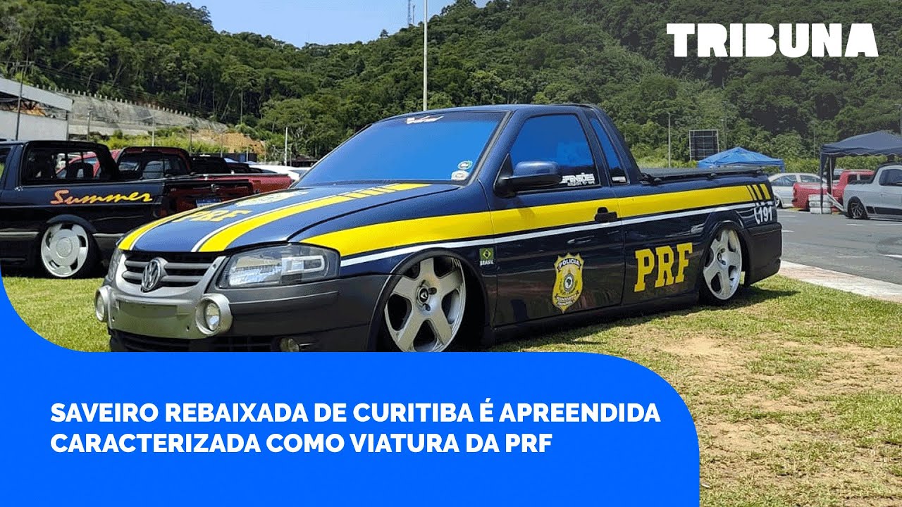 Caminhoneiro r guia veículo rebaixado e ilegal: 'PRF faz festa