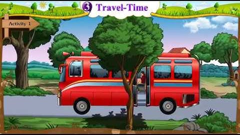 STD 5th English Sem 2 | Unit 3 Activity 1 | Poem with Animation