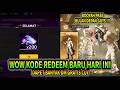 KODE REDEEM FF HARI INI RILIS DIAMOND GRATIS ✅ KODE RIDEM FF X SHOPEEPAY BARU HARI INI , BOPAS BESOK