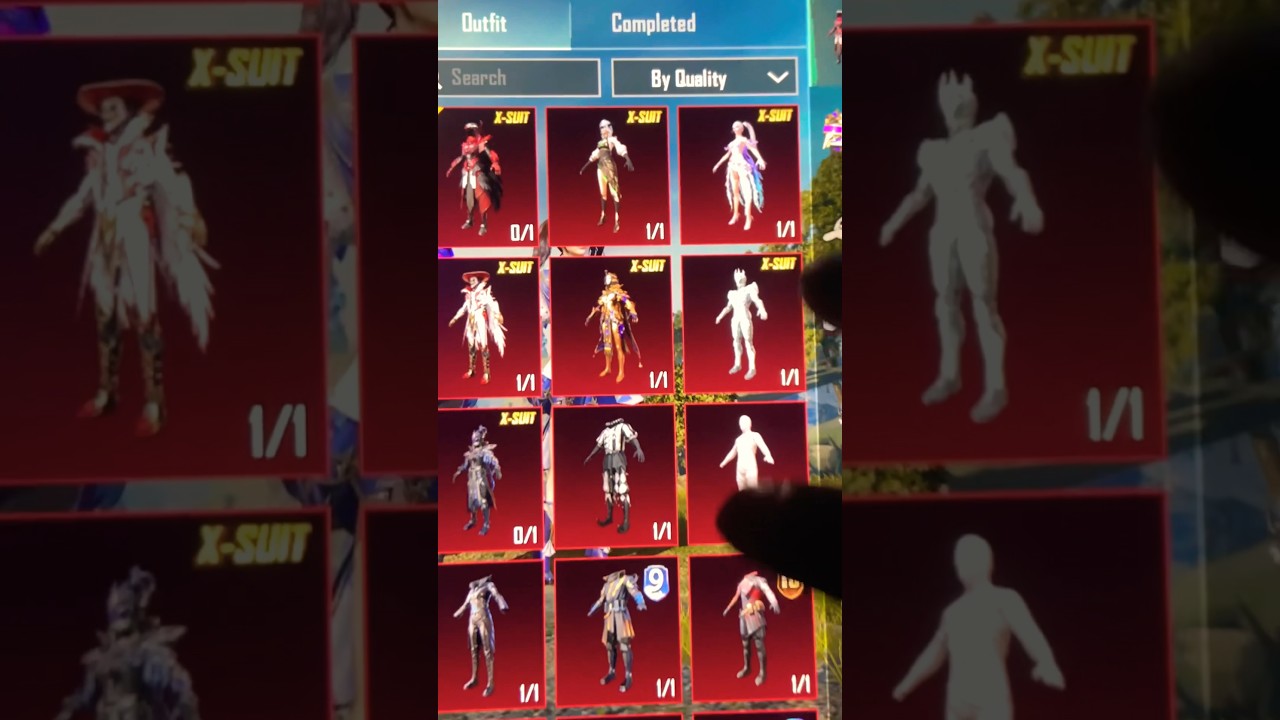 All￼￼ mythic outfit pubg 