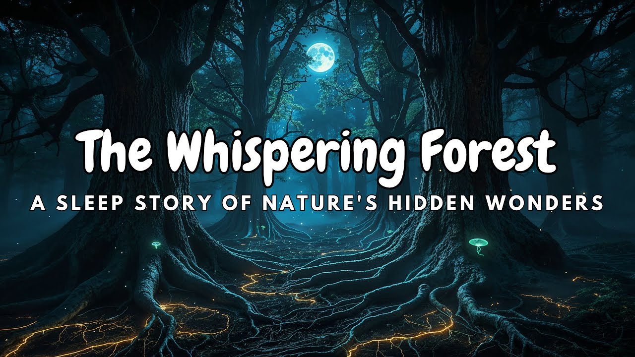 ASMR Sleep Story: Underground Tree Networks & Healing Forest Magic | 2+ Hours