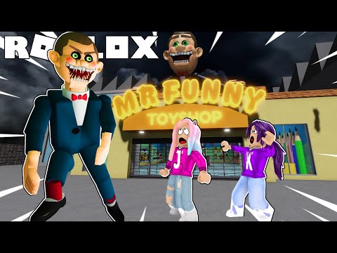 Roblox - O SENHOR ENGRAÇADO É DO MAL ( Escape Mr Funny's ToyShop ) 