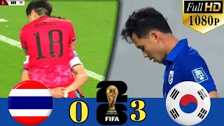 Highlights Thailand vs Korea Republic | FIFA World Cup 2026 Qualifiers