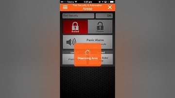 MyAlarm iFob Control App Bosch Solution 6000